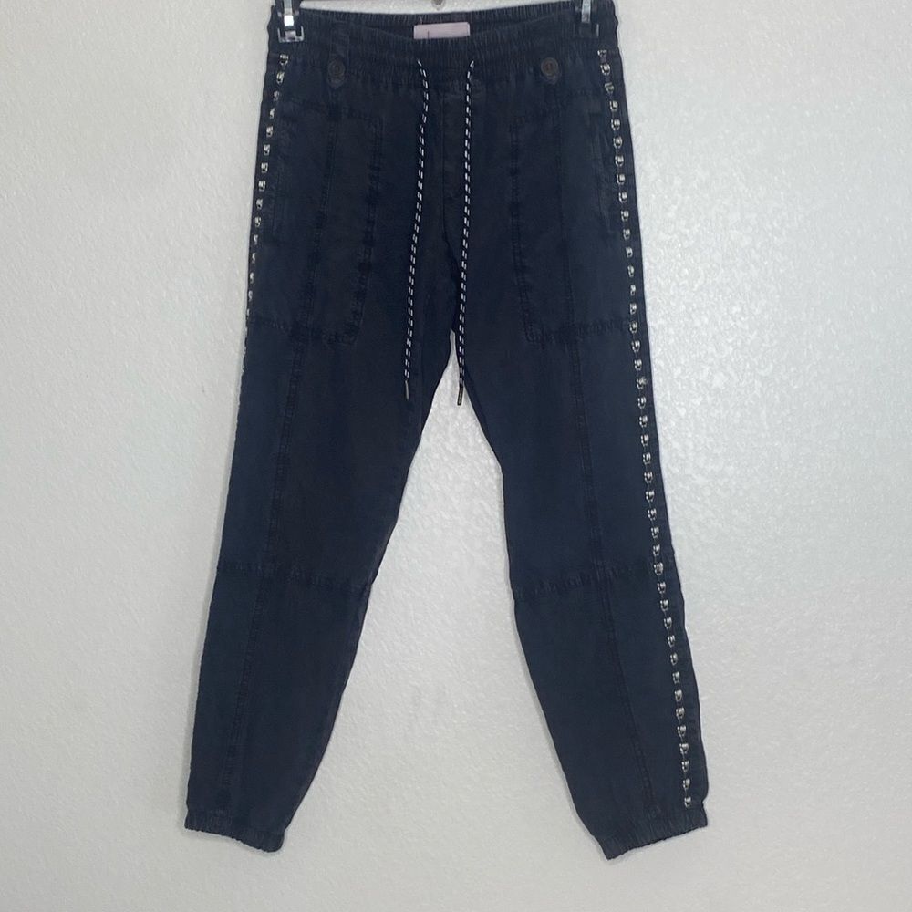 ANTHROPOLOGIE Women’s Black 100% Lyocell Joggers/Pants Size XS